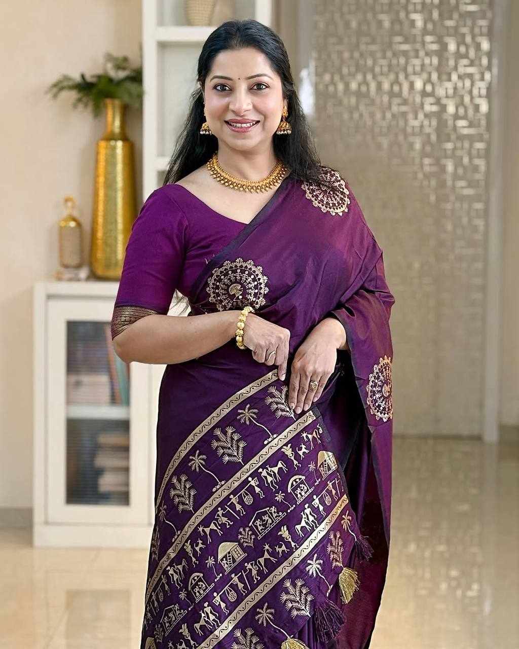 KP 6094 Exclusive Designed Saree