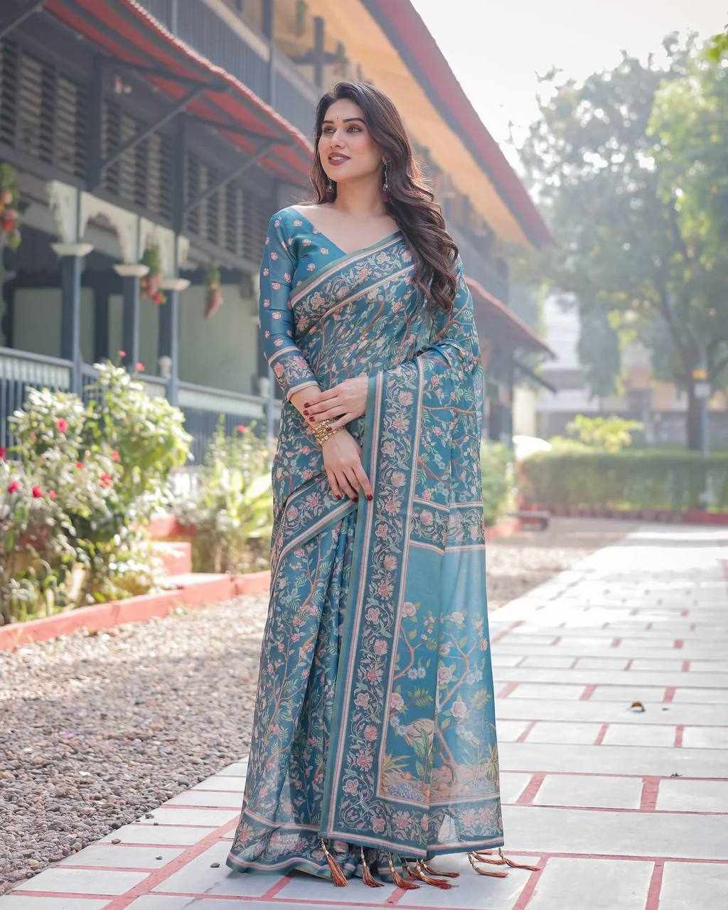 New Diigtal Printed Saree