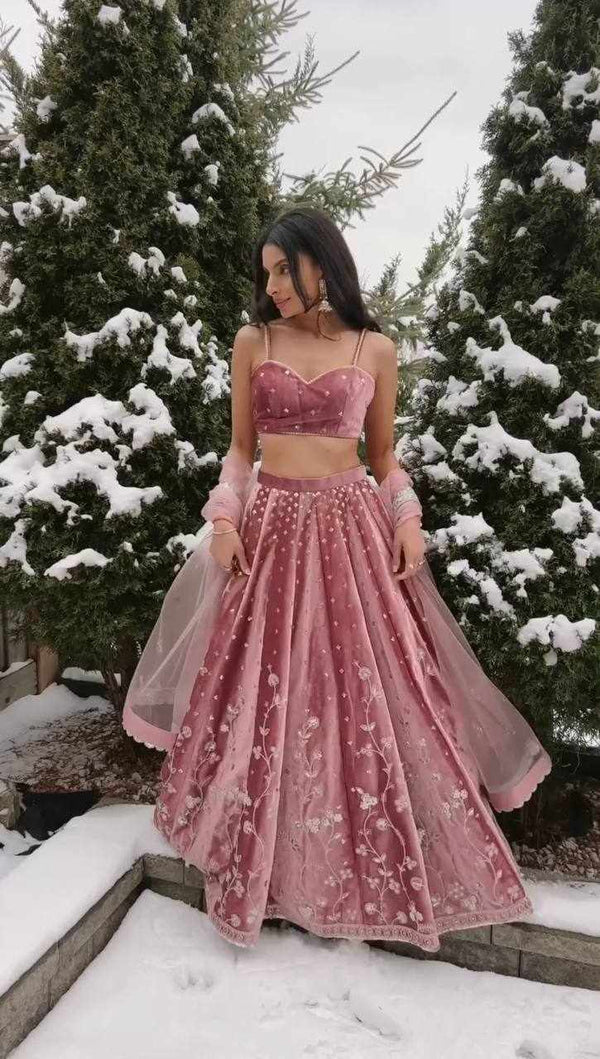 QRC 396 Premium Designer Wear Lahenga