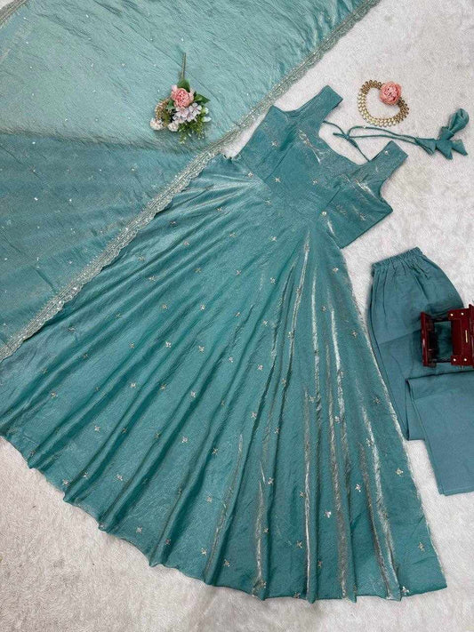 RTC 5838 New Beautiful Party Wear Gown