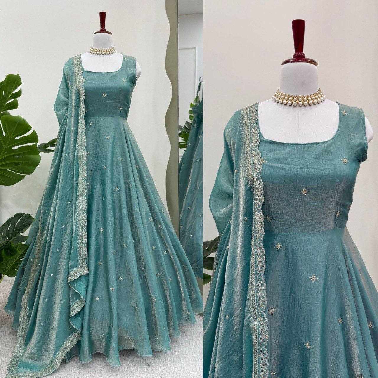 RTC 5838 New Beautiful Party Wear Gown