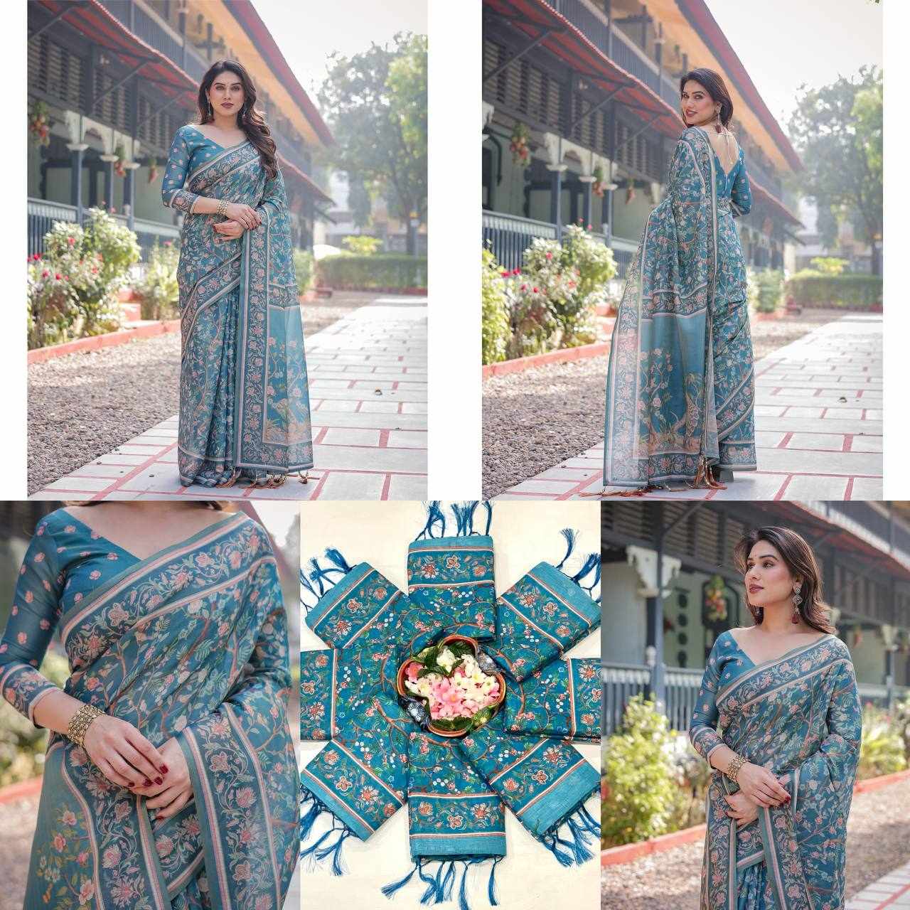 New Diigtal Printed Saree