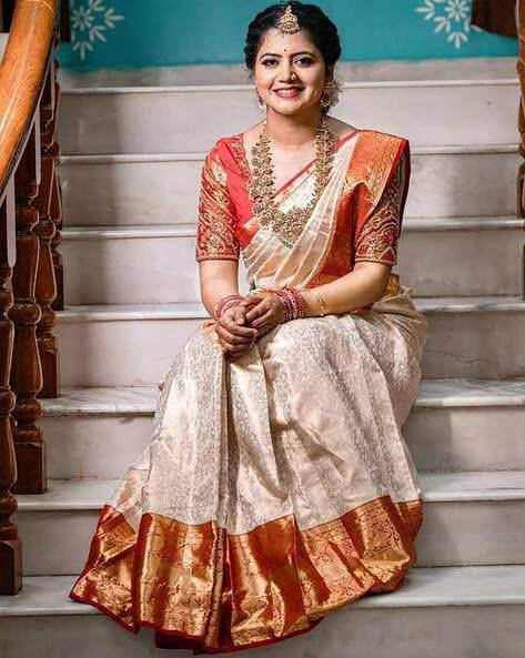 BEAUTIFUL RICH PALLU SAREE