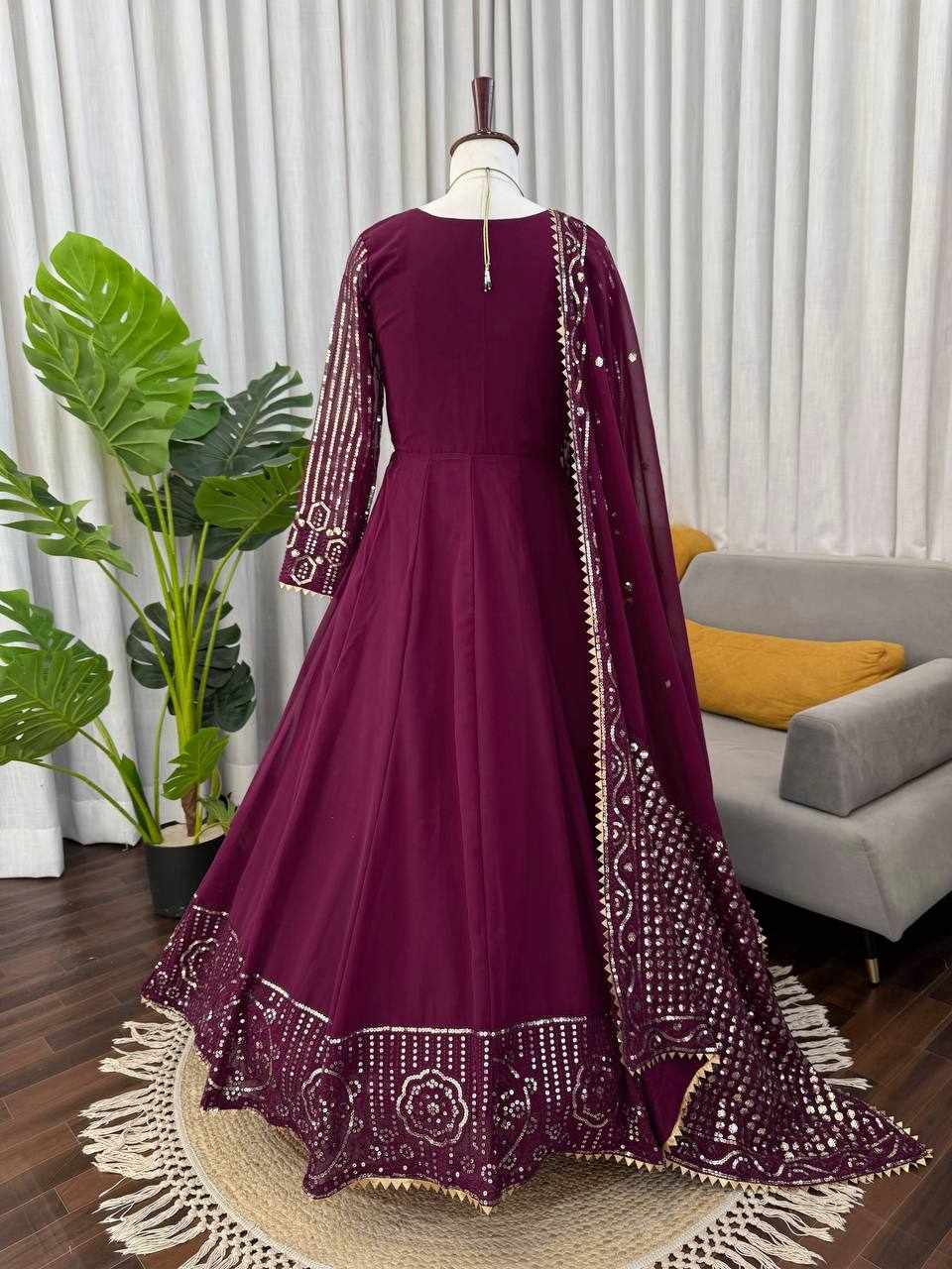 KD 1596 New Designer Classy Gown