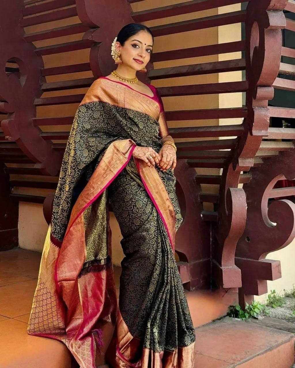 KP 6091 Step Into Grace With This Beautifully Designed Saree