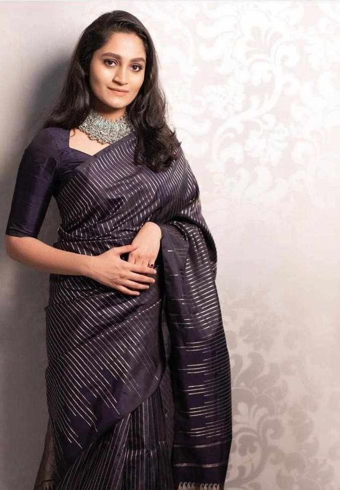 KP 6097 JACQUARD WORK ON SAREEE
