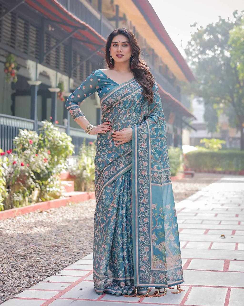 New Diigtal Printed Saree