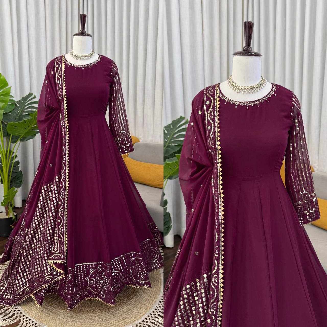KD 1596 New Designer Classy Gown
