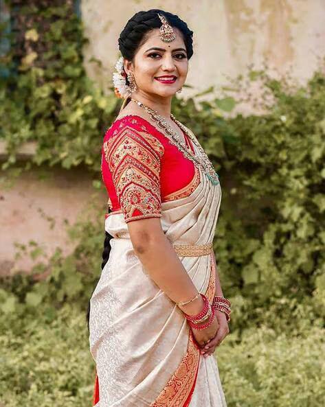 KP 6083  BEAUTIFUL RICH PALLU SAREE
