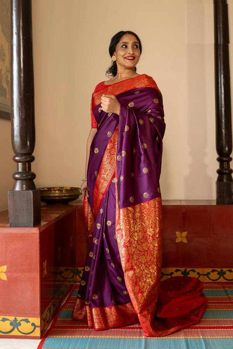 KP 6096 EXCLUSIVE JACQUARD BORDER DESIGN SAREE