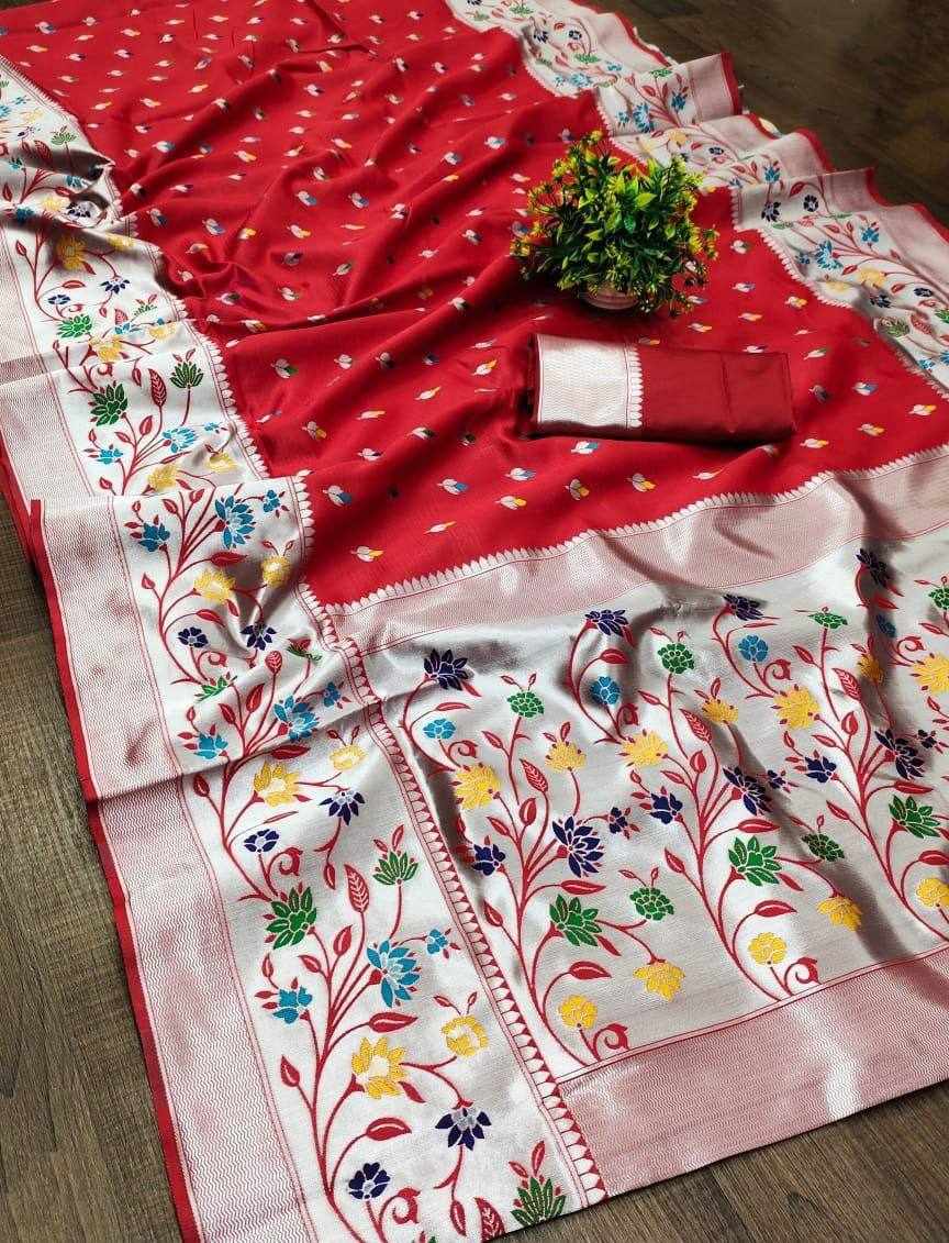 KPR 295 NEW SOFT LITCHI SILK CLOTH SAREE