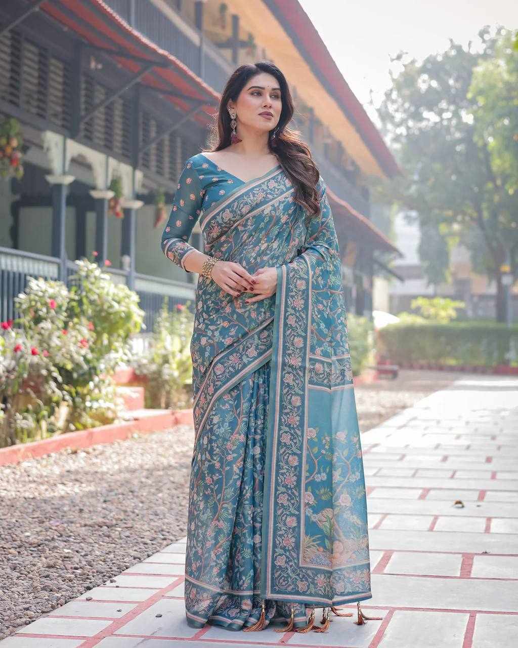 New Diigtal Printed Saree
