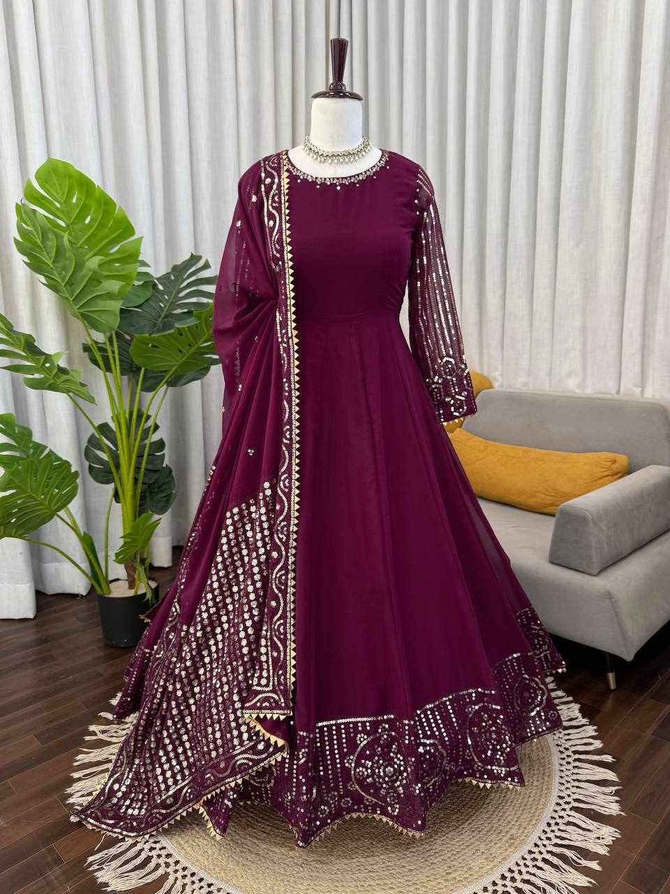 KD 1596 New Designer Classy Gown