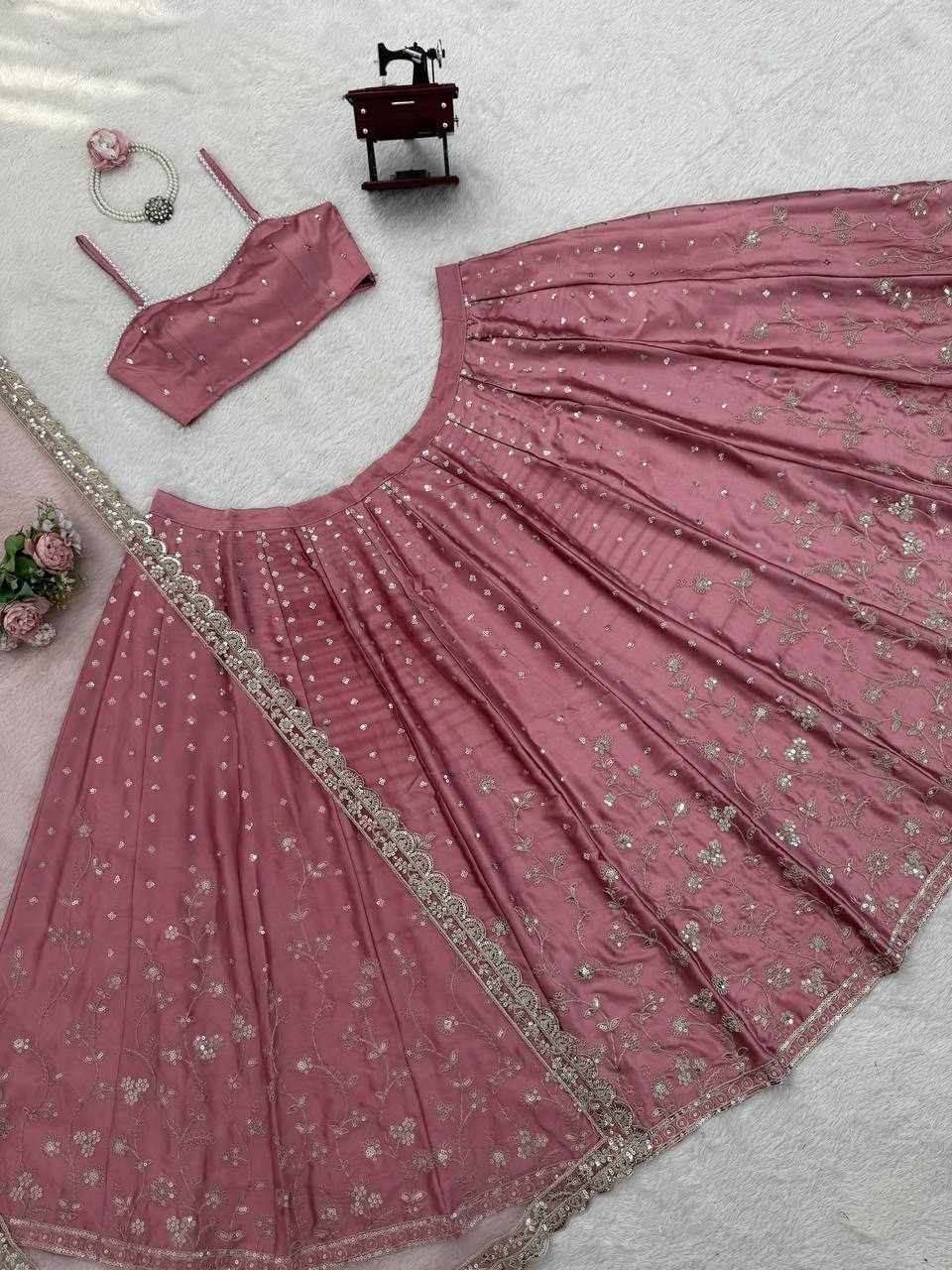 QRC 396 Premium Designer Wear Lahenga