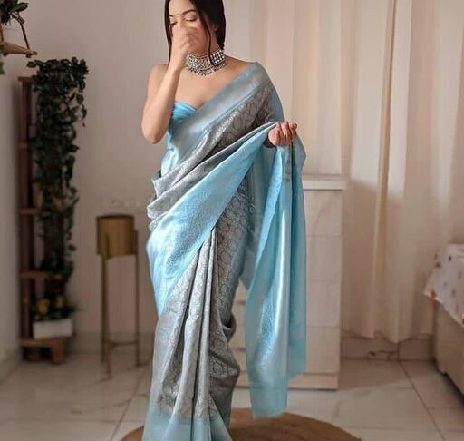MF 2080  SOFT LICHI SILK CLOTH SAREE