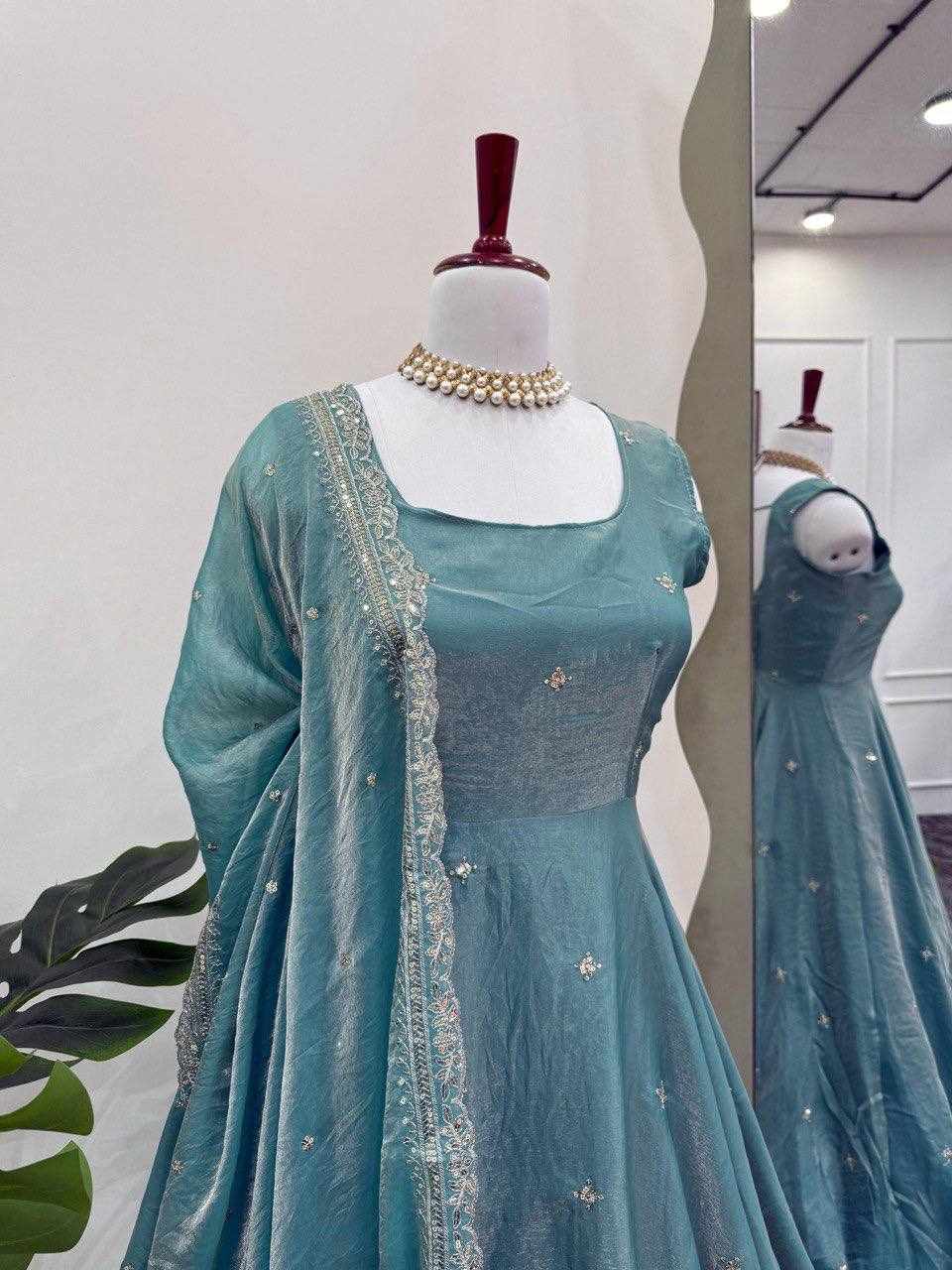 RTC 5838 New Beautiful Party Wear Gown