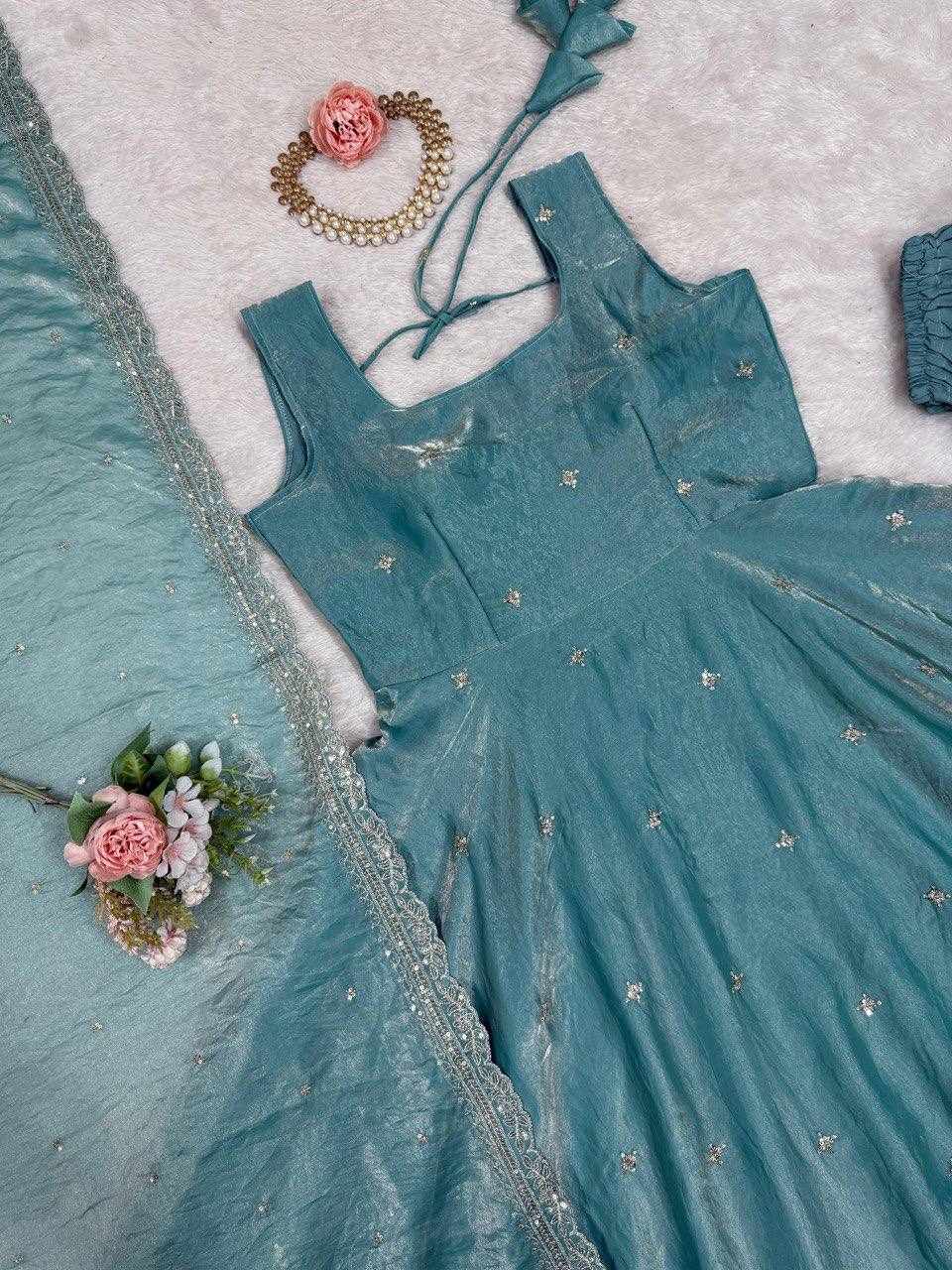 RTC 5838 New Beautiful Party Wear Gown