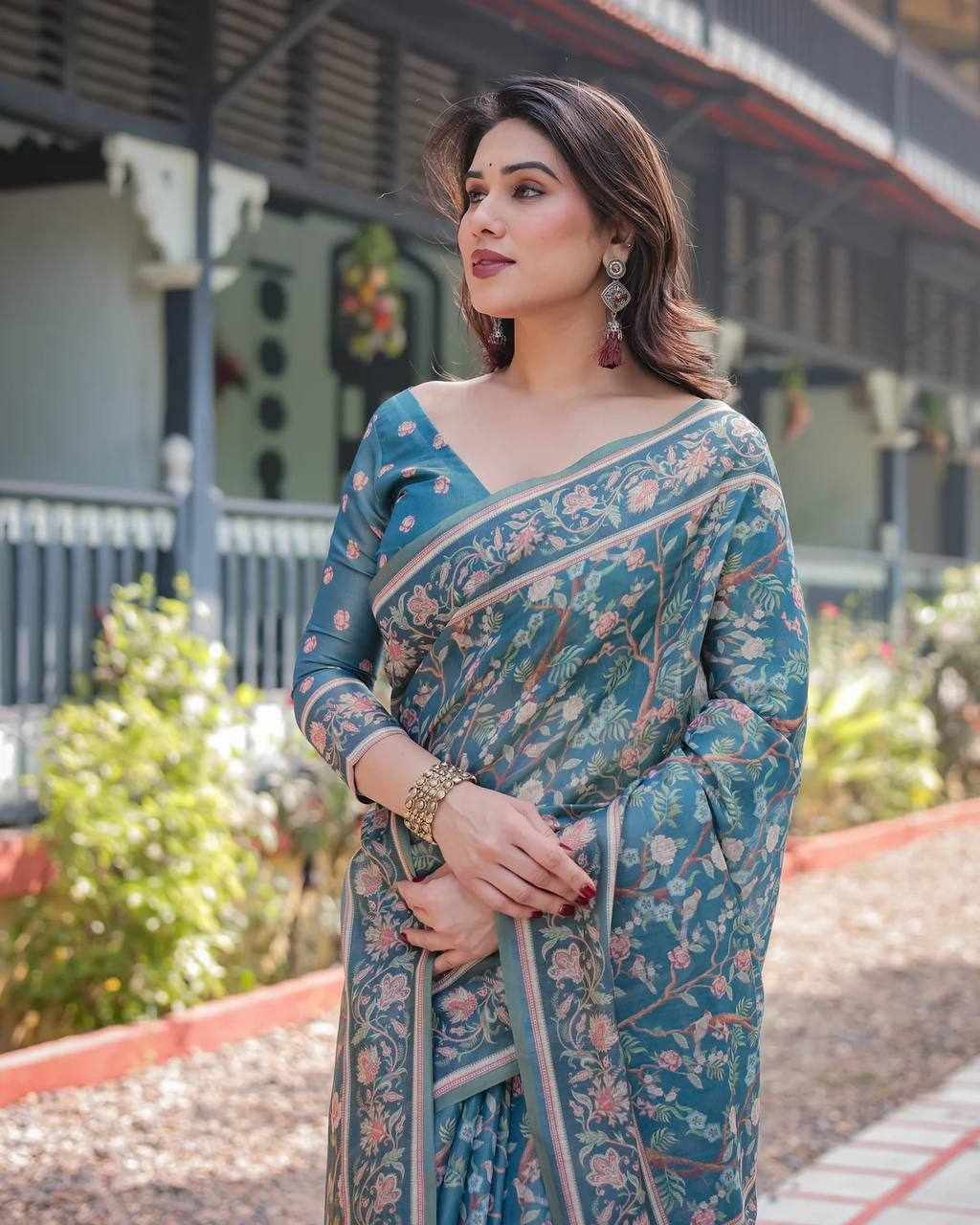 New Diigtal Printed Saree