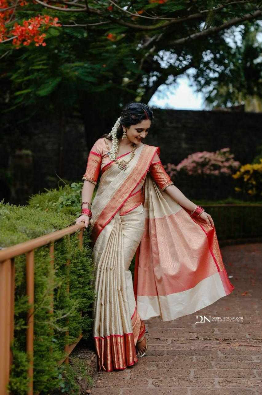 KP 6095 Beautiful Saree For Occasional Wear
