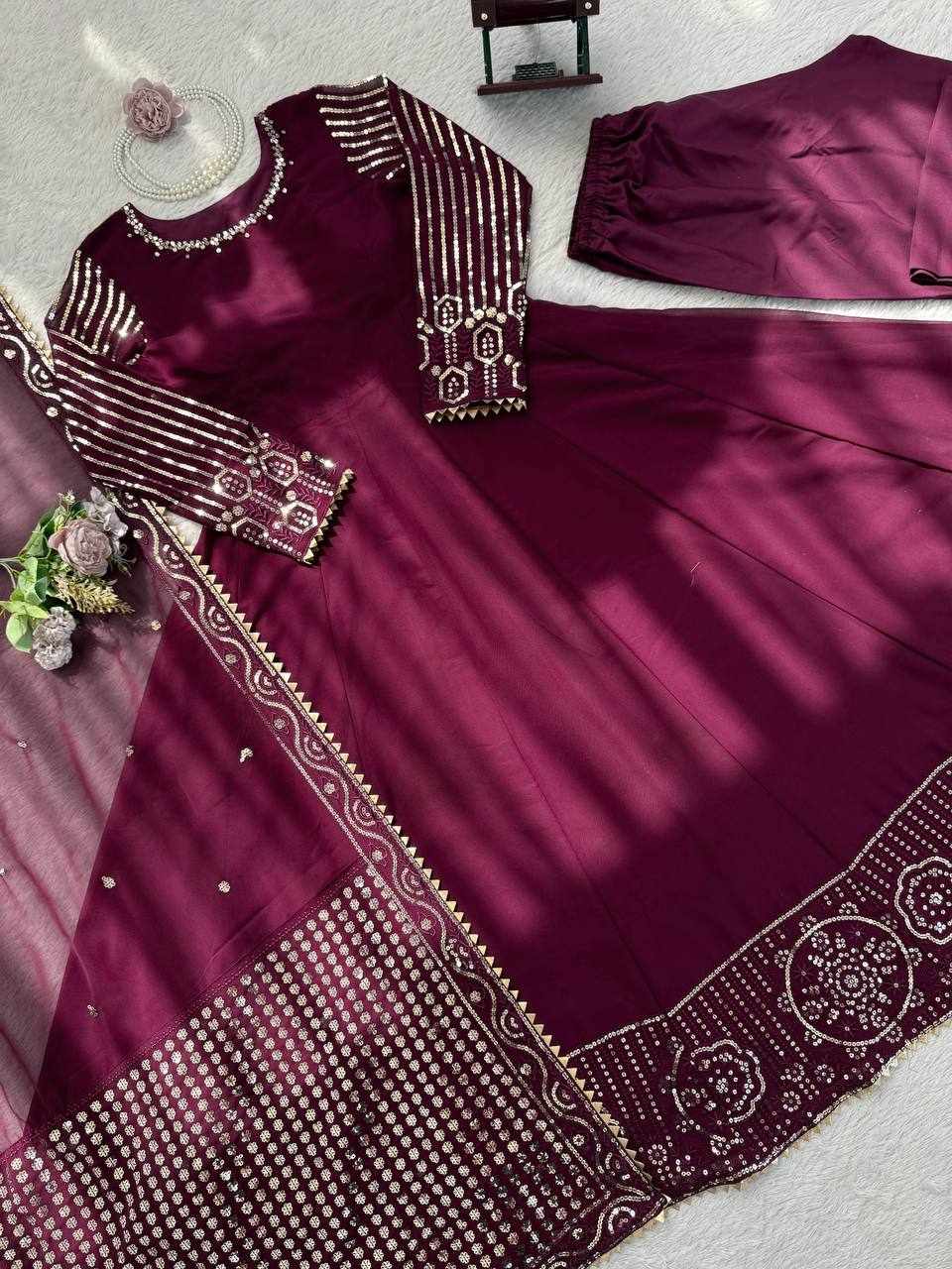 KD 1596 New Designer Classy Gown