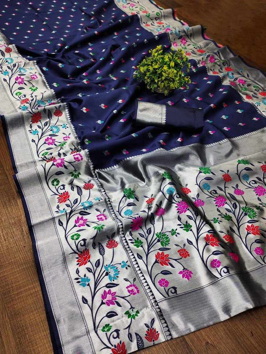KPR 295 SOFT LITCHI SILK CLOTH SAREE