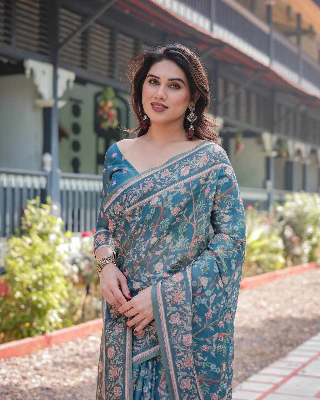New Diigtal Printed Saree