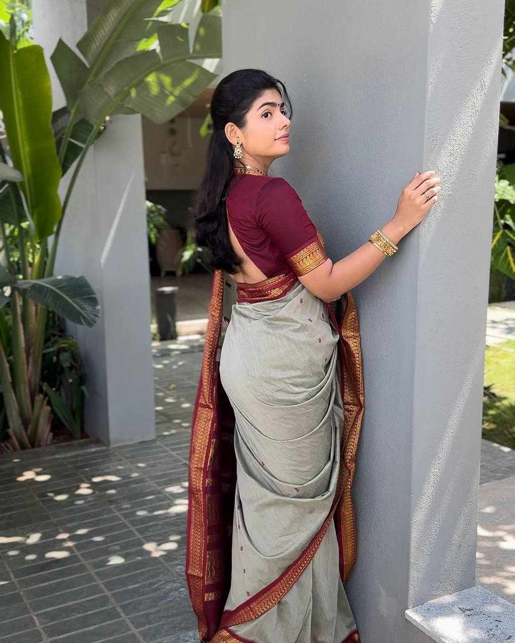 Graceful Drape Rich Texture And Elegant Designed Saree