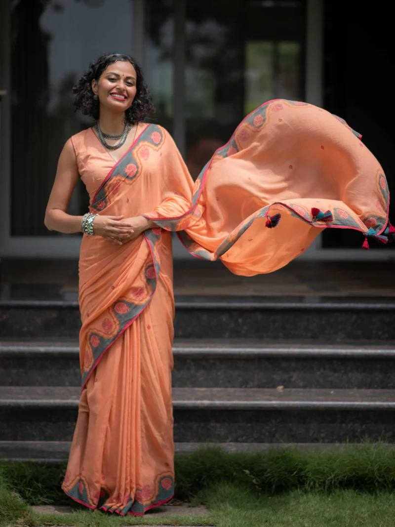 New Classic Digital Printed Saree
