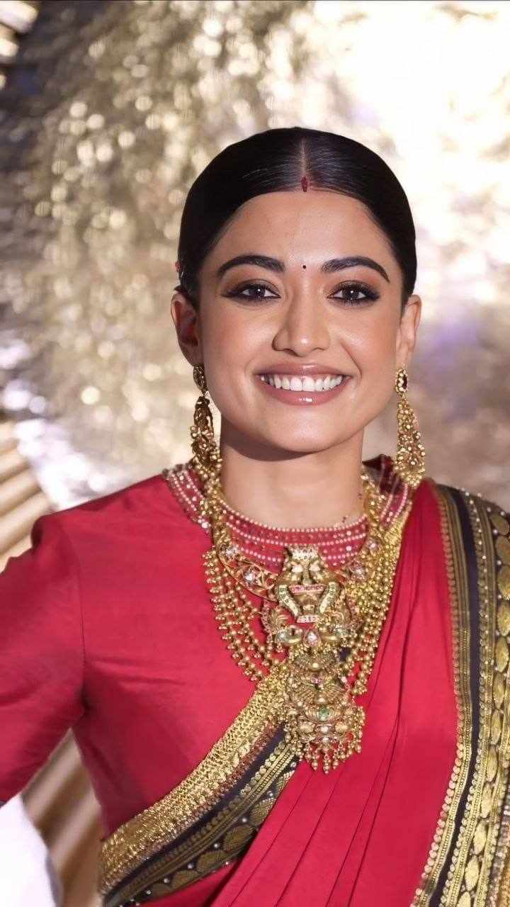 New Red and Black Comination Saree