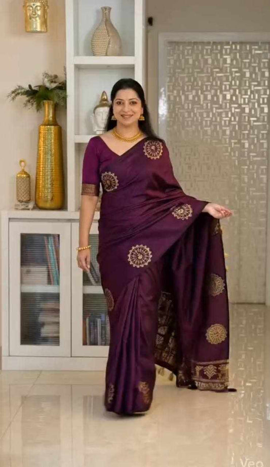 KP 6094 Exclusive Designed For Party Wear Saree
