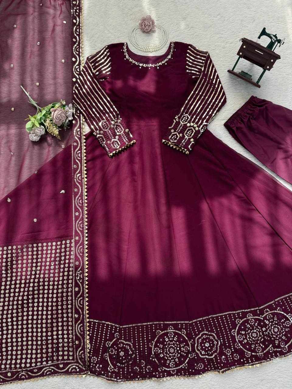 KD 1596 New Designer Classy Gown