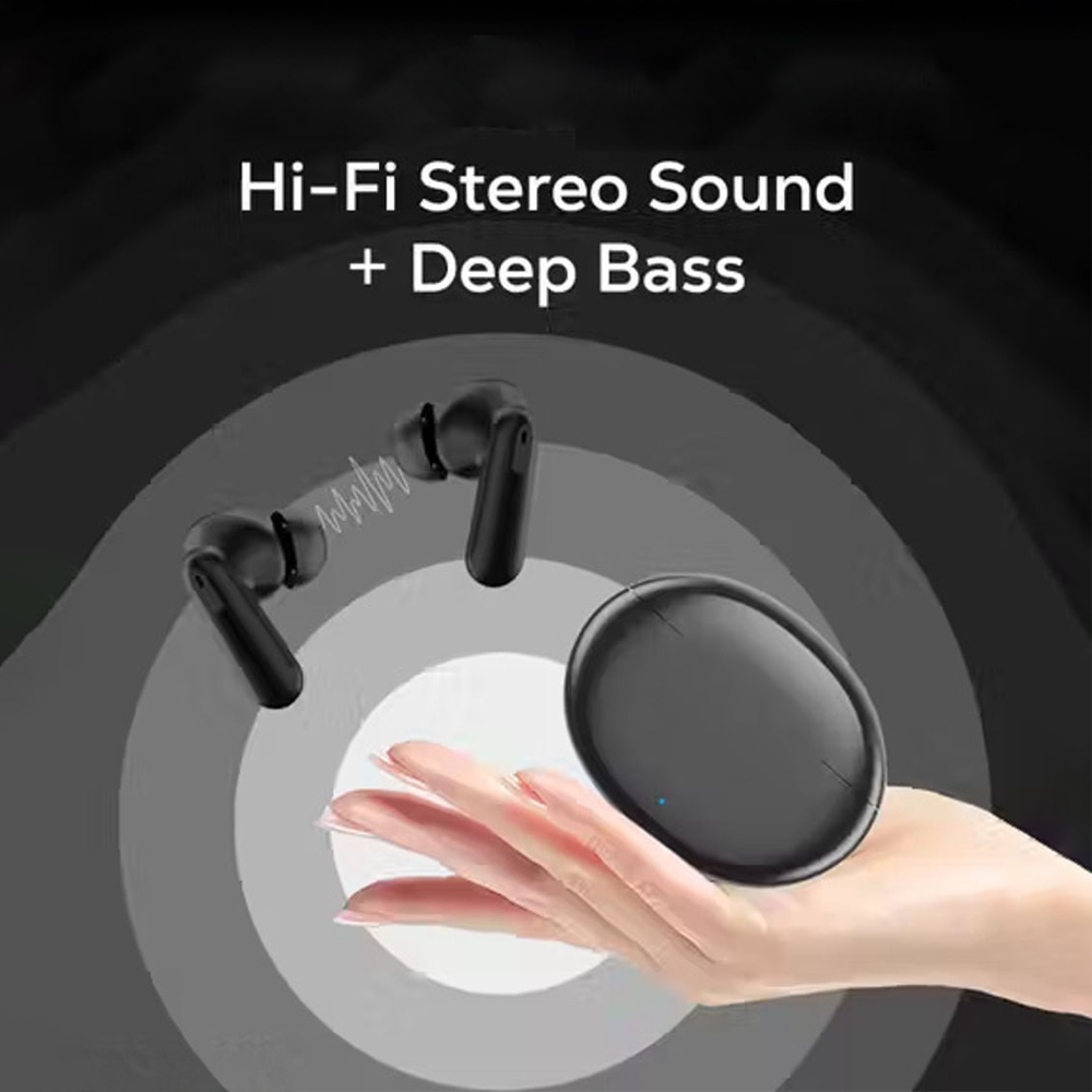 Slainte Buds 3 Airdopes TWS Earbuds (Black)