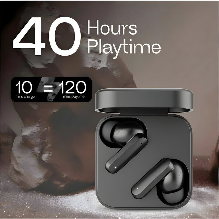 Fixon Wireless Bluetooth Earbuds, ANC High bass and Fully CompatibleS158 Bluetooth Headset (Multicolor, True Wireless)