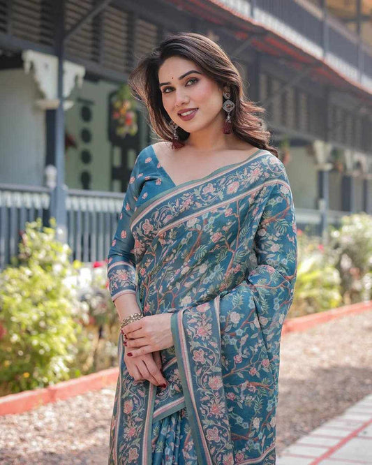 New Diigtal Printed Saree