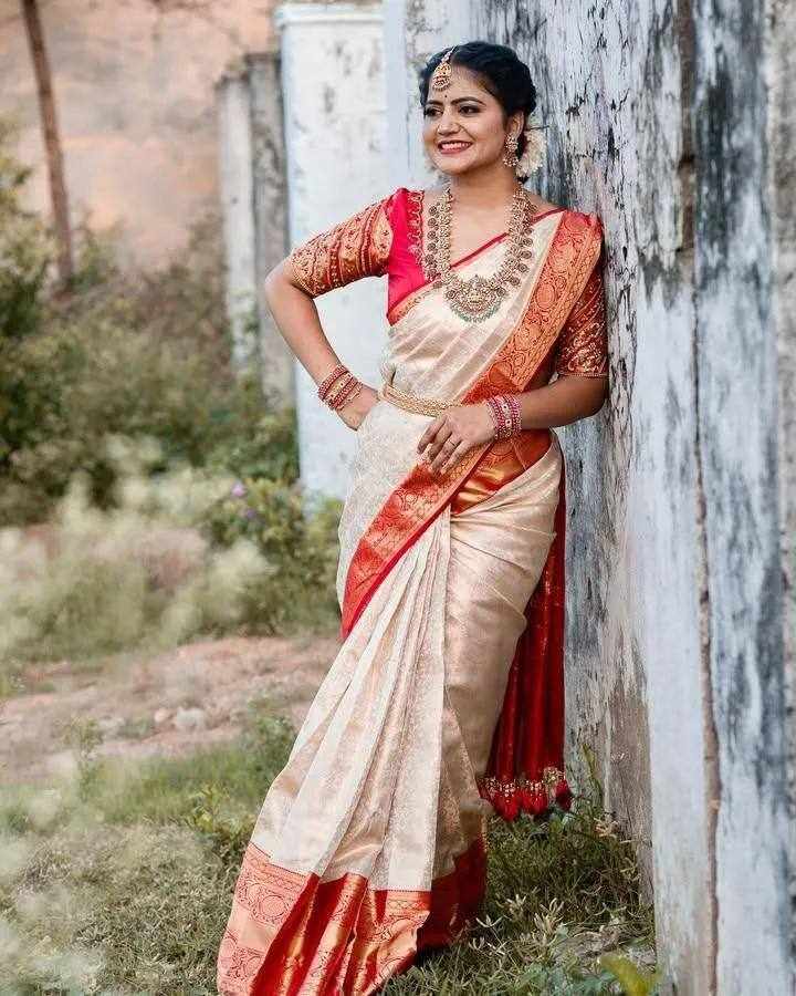 KP 6083  BEAUTIFUL RICH PALLU SAREE