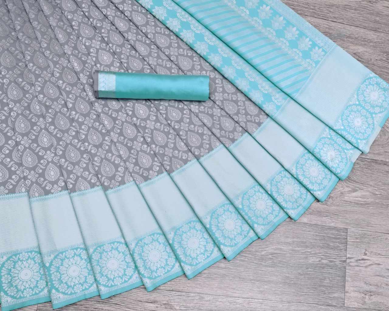 MF 2080  SOFT LICHI SILK CLOTH SAREE