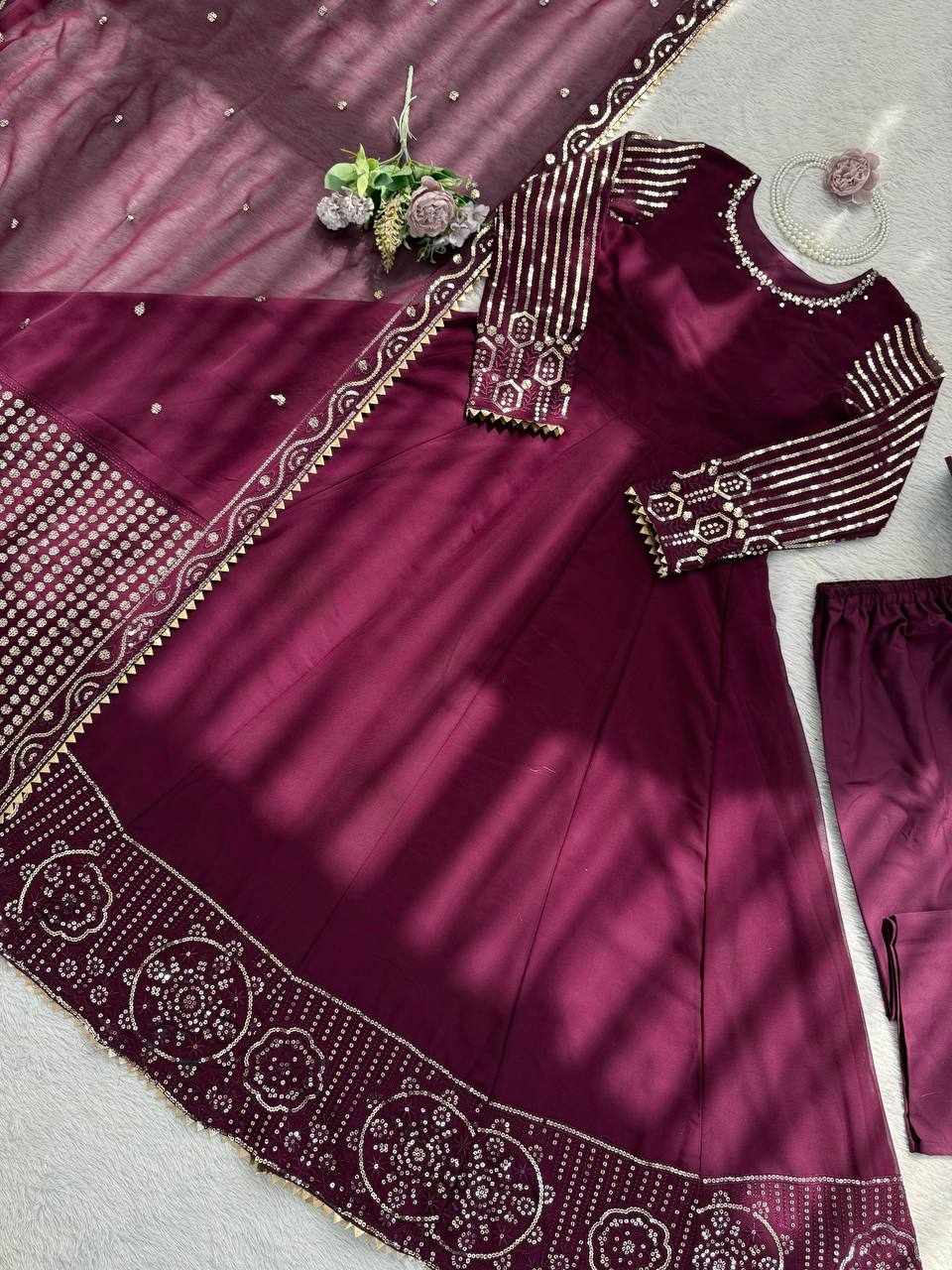 KD 1596 New Designer Classy Gown